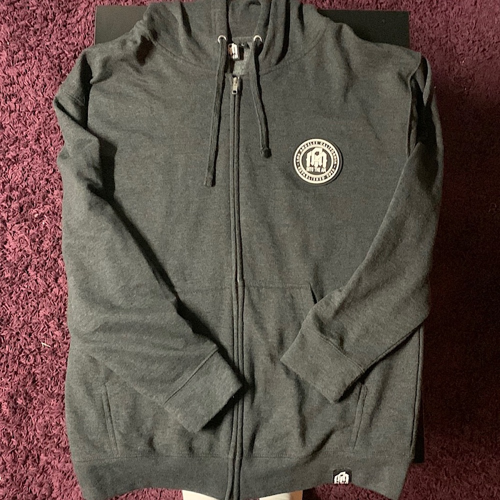 IntoTheAM Colorburst Rocket Hoodie Large Black